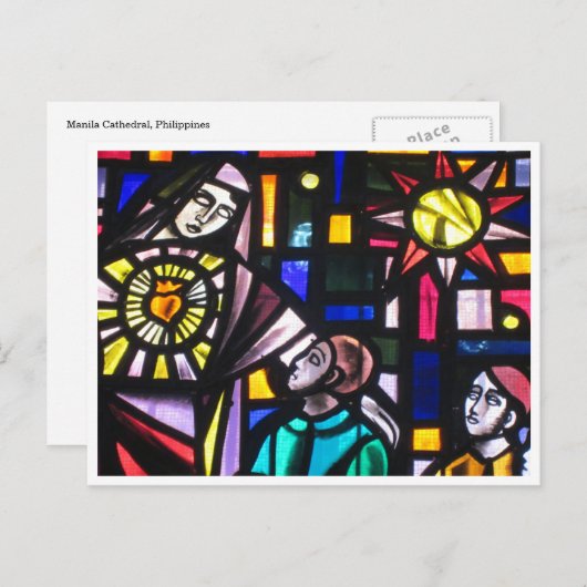 Kathedrale Postkarte (Vorne/Hinten)