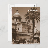 Kathedrale Postkarte (Vorne/Hinten)