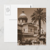 Kathedrale Postkarte (Vorne/Hinten)