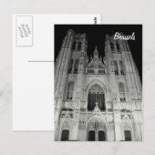 Kathedrale Postkarte (Vorne/Hinten)