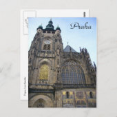 Kathedrale Praha Postkarte (Vorne/Hinten)