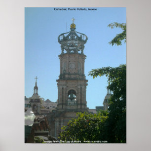 Kathedrale, Puerto Vallarta, Mexiko Poster