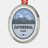 Kathedrale Range California Camping Ornament Aus Metall (Links)