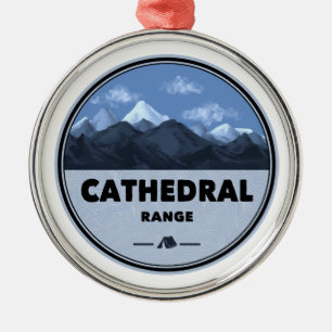 Kathedrale Range California Camping Ornament Aus Metall