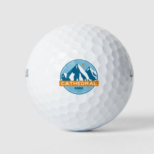 Kathedrale Range California Golfball (Vorderseite)
