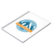 Kathedrale Range California Notizblock (Linke Seite)