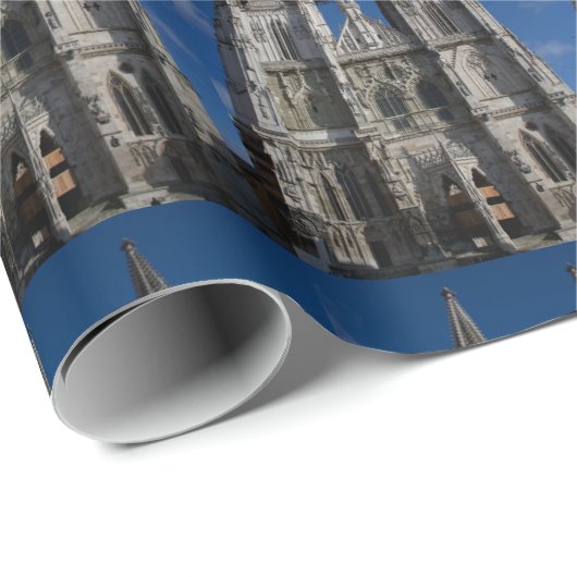 Kathedrale Regensburg Geschenkpapier (Rolleneckpunkt)