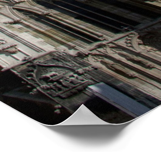 Kathedrale Regensburg Poster (Ecke)