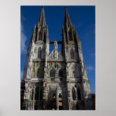 Kathedrale Regensburg Poster (Vorne)