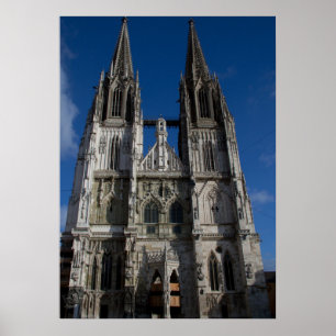 Kathedrale Regensburg Poster