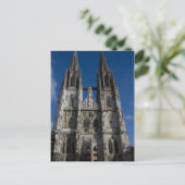Kathedrale Regensburg Postkarte (Stehend Vorderseite)
