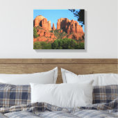Kathedrale Rock in Sedona Arizona Leinwanddruck (Insitu (Schlafzimmer))
