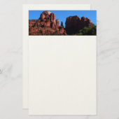 Kathedrale Rock in Sedona Briefpapier (Vorne/Hinten)