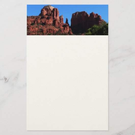 Kathedrale Rock in Sedona Briefpapier (Vorderseite)