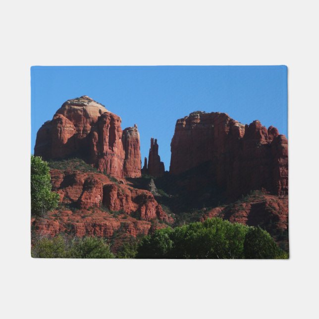 Kathedrale Rock in Sedona Fußmatte (Vorderseite)