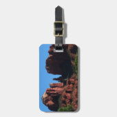 Kathedrale Rock in Sedona Gepäckanhänger (Vorderseite vertikal)