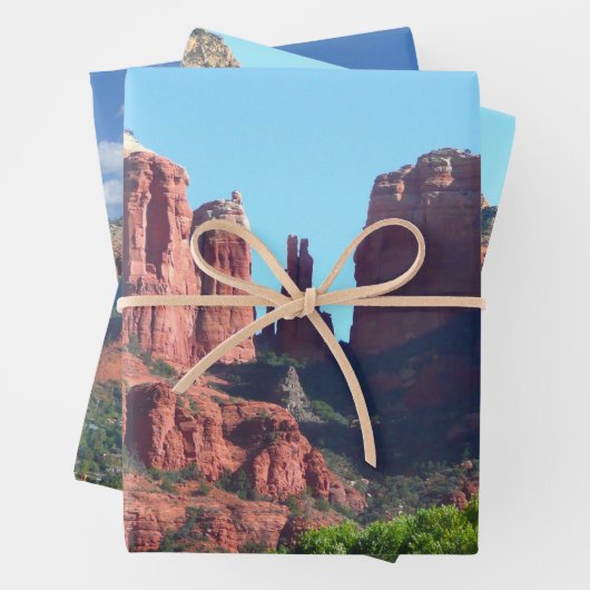 Kathedrale Rock in Sedona Geschenkpapier Set (Beispiel)