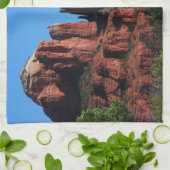 Kathedrale Rock in Sedona Geschirrtuch (Gefaltet)