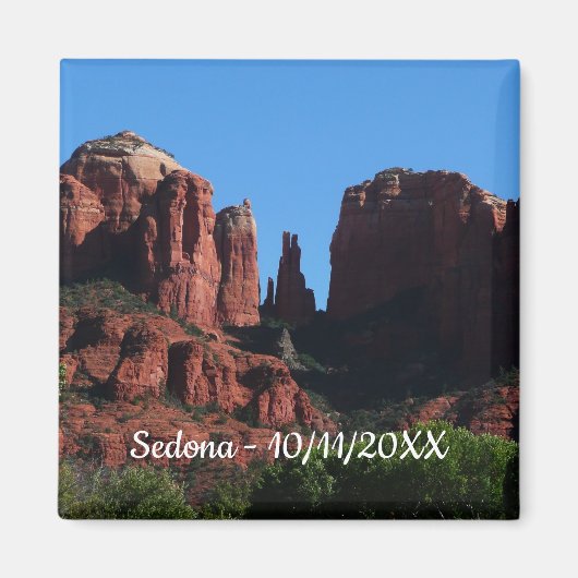 Kathedrale Rock in Sedona Magnet (Vorne)