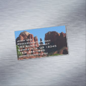 Kathedrale Rock in Sedona Magnetische Visitenkarte (Beispiel)
