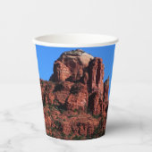 Kathedrale Rock in Sedona Pappbecher (Vorderseite)