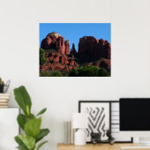 Kathedrale Rock in Sedona Poster (Heimbüro)