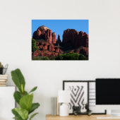 Kathedrale Rock in Sedona Poster (Heimbüro)