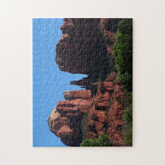 Kathedrale Rock in Sedona Puzzle (Vertikal)