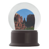 Kathedrale Rock in Sedona Schneekugel (Rückseite)