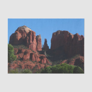 Kathedrale Rock in Sedona Seidenpapier