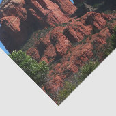 Kathedrale Rock in Sedona Seidenpapier (Ausschnitt)