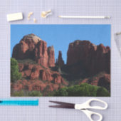 Kathedrale Rock in Sedona Seidenpapier (Handwerk)