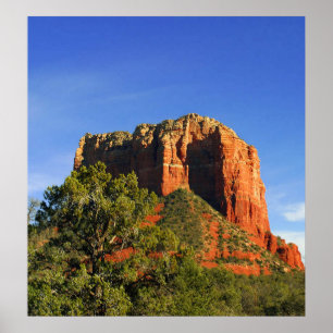 Kathedrale Rock, Sedona, Arizona Canvas Print Poster