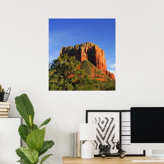 Kathedrale Rock, Sedona, Arizona Canvas Print Poster (Heimbüro)