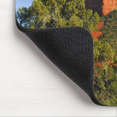 Kathedrale Rock, Sedona Arizona Mousepad (Ecke)