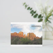 Kathedrale Rock - Sedona, AZ Postkarte (Stehend Vorderseite)