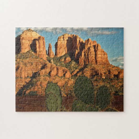 Kathedrale Rock - Sunset from Secret Canyon Puzzle (Horizontal)