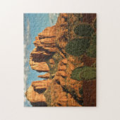 Kathedrale Rock - Sunset from Secret Canyon Puzzle (Vertikal)