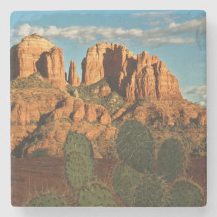 Kathedrale Rock - Sunset from Secret Canyon Steinuntersetzer