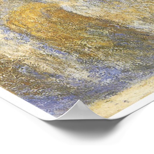 Kathedrale Rouen bei Morgendämmerung, 1894 Poster (Ecke)