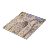 Kathedrale Rouen, Harmony Blue Gold von Claude Mon Fliese (Seite)