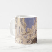 Kathedrale Rouen, Harmony Blue Gold von Claude Mon Kaffeetasse (Vorderseite Links)