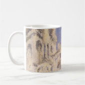 Kathedrale Rouen, Harmony Blue Gold von Claude Mon Kaffeetasse (Links)