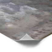 Kathedrale Rouen Portal Gray Weather by Monet Poster (Ecke)