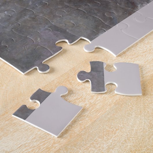 Kathedrale Rouen Portal Gray Weather by Monet Puzzle (Seite)