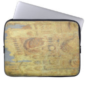 Kathedrale Rouen, Sonnenuntergang von Claude Monet Laptopschutzhülle (Vorderseite)