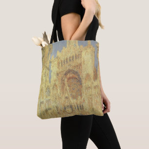 Kathedrale Rouen, Sonnenuntergang von Claude Monet Tasche