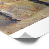 Kathedrale Rouen von Claude Monet Poster (Ecke)