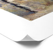 Kathedrale Rouen von Claude Monet Poster (Ecke)