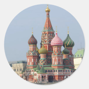 Kathedrale Runder Aufkleber